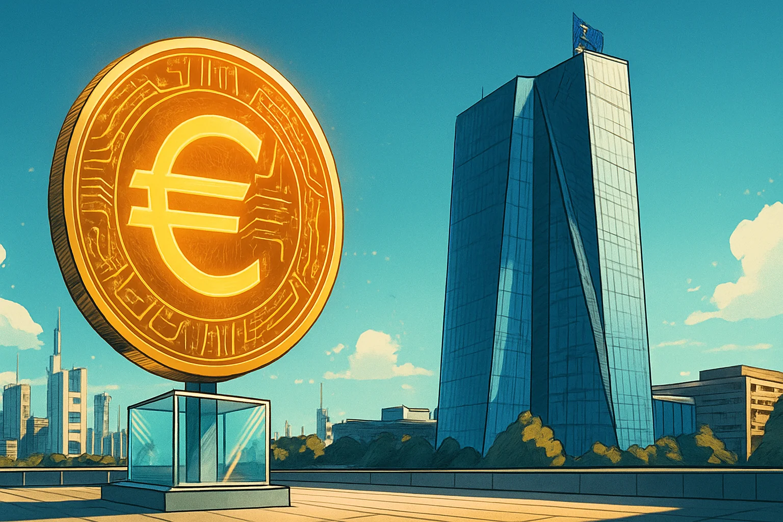 ประธานธนาคารกลางยุโรป: ระบบหลักสกุลเงินยูโรดิจิทัล CBDC เสร็จสมบูรณ์แล้ว และจะพร้อมใช้งานในครึ่งหลังของปี 2569