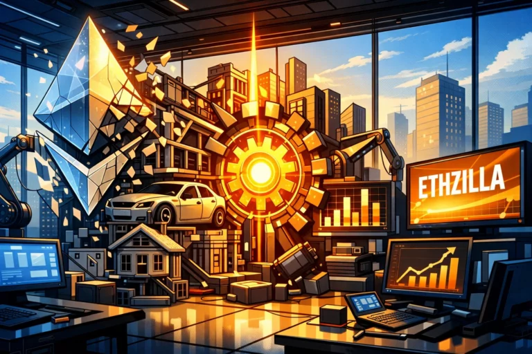 تبيع ETHZilla، خزانة Ethereum، 24,291 ETH لسداد الديون: الانتقال من رمز DAT إلى رمز RWA